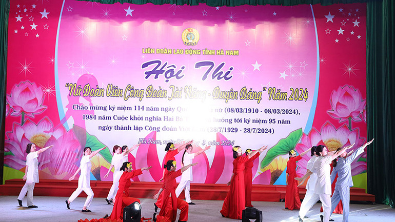 Một số tiết mục phần thi tài năng.