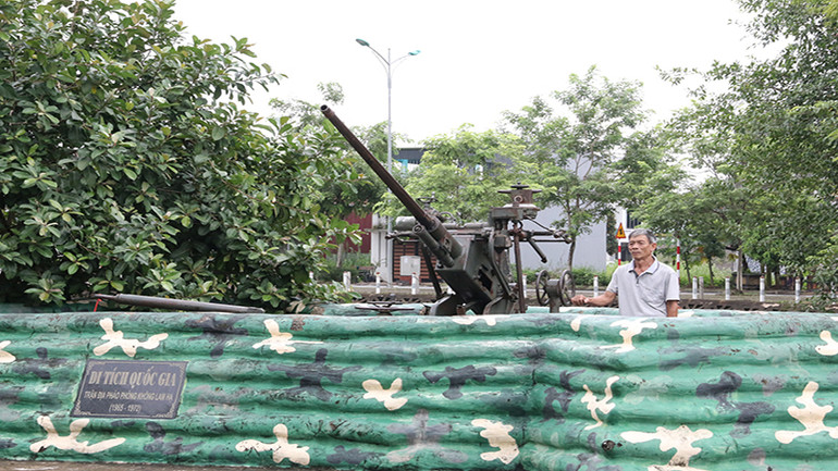 Trận địa pháo phòng không Lam Hạ.