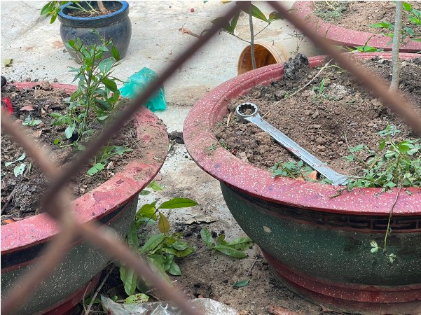 Hiện trường vụ án.