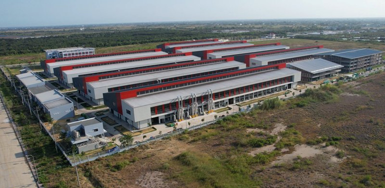 Khu công nghiệp Gia Thuận 1 thuộc tỉnh Tiền Giang.