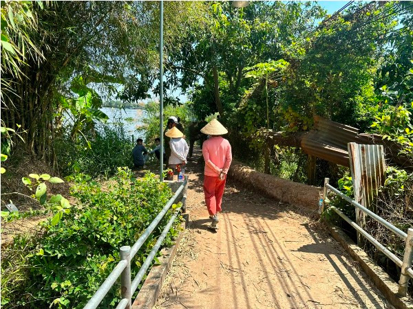 Khu vực đến hiện trường xảy ra sự cố đáng tiếc dẫn đến 2 người chết.