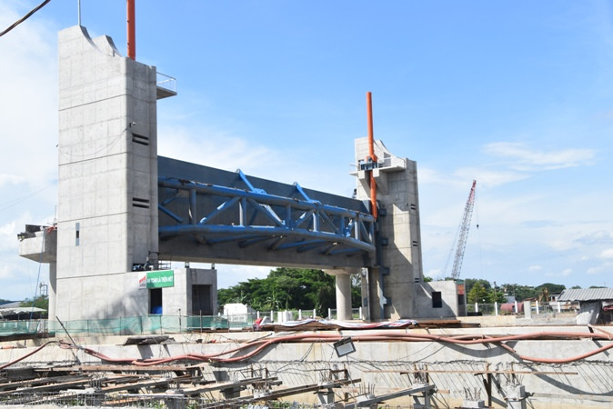 Dự án đang hoàn thành những công đoạn cuối cùng.