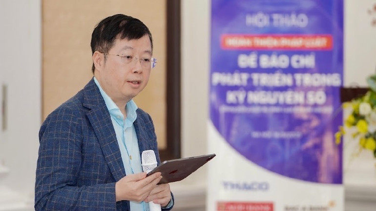Ông Nguyễn Thanh Lâm, Tổng Giám đốc Đài truyền hình Việt Nam. Ông Nguyễn Thanh Lâm, Tổng Giám đốc Đài truyền hình Việt Nam.