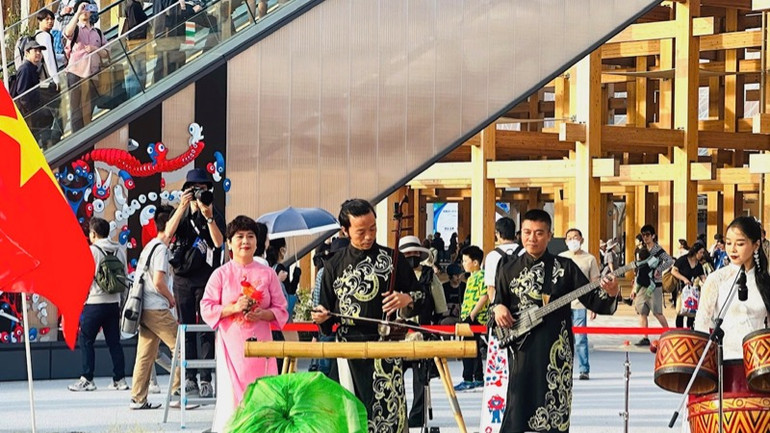 Quảng bá giá trị văn hóa Việt Nam tại EXPO 2025.