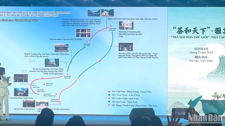 Giới thiệu tuyến du lịch "Hành trình theo dấu chân Chủ tịch Hồ Chí Minh tại Quảng Tây".