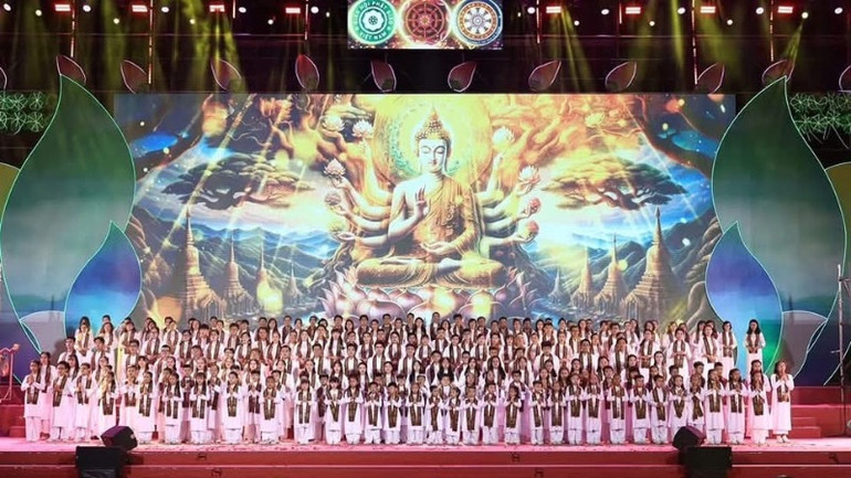 Chương trình giao lưu nghệ thuật Phật giáo với chủ đề Vesak thiêng liêng. (Ảnh: VESAK 2025)