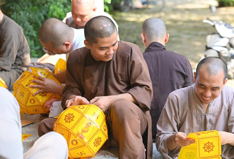 Lực lượng tình nguyện phụng sự đại lễ Vesak 2025.