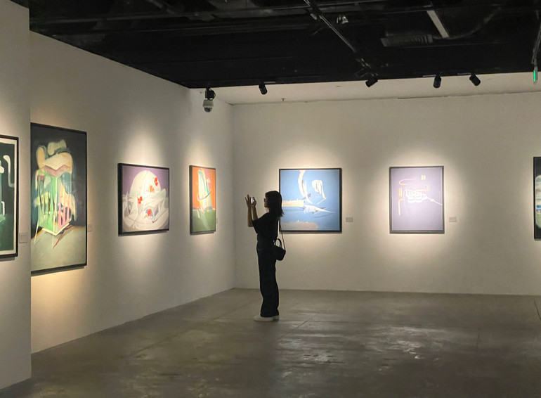 Triển lãm hội họa tại VCCA (Hà Nội).