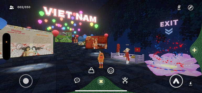 Nhà Triển lãm Việt Nam ảo trên ứng dụng EXPO ảo. Nhà Triển lãm Việt Nam ảo trên ứng dụng EXPO ảo.