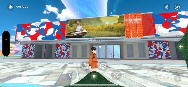 Nhà Triển lãm Việt Nam ảo trên ứng dụng EXPO ảo. Nhà Triển lãm Việt Nam ảo trên ứng dụng EXPO ảo.