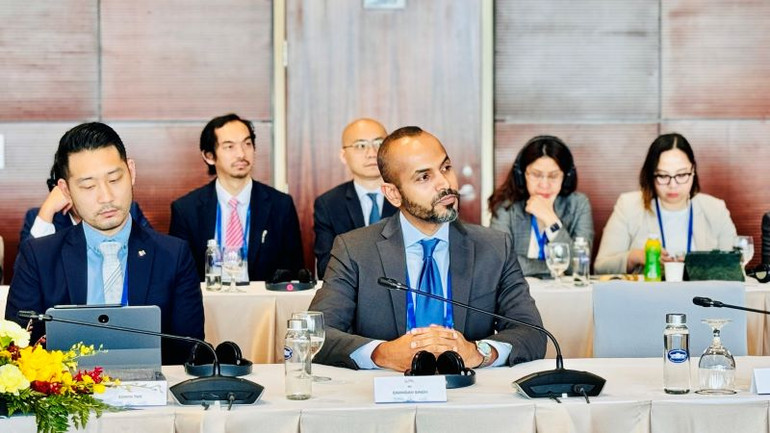 Ông Chandan Singh, Tổng Giám đốc điều hành quốc gia Hitachi Energy Việt Nam. (Ảnh HNV)