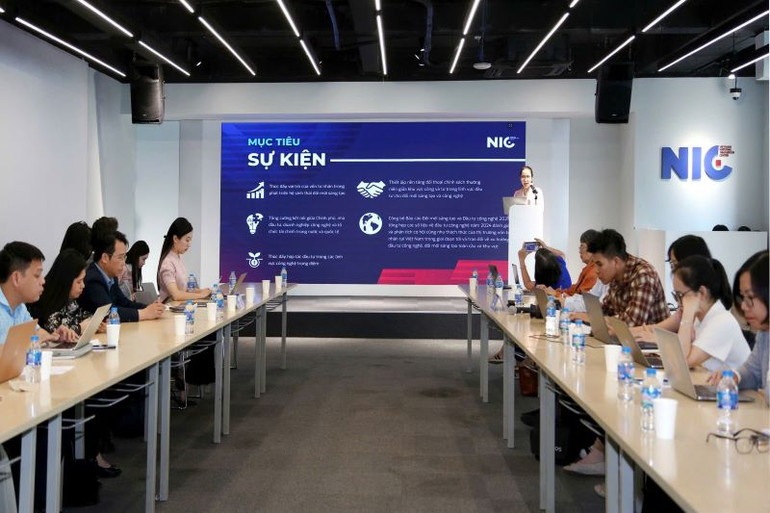 Buổi cung cấp thông tin thu hút đông đảo báo chí tham dự. (Ảnh: HNV)