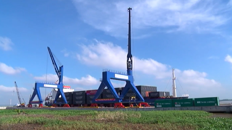 Bốc xếp hàng hóa tại Cảng Cái Cui Bốc xếp hàng hóa tại Cảng Cái Cui