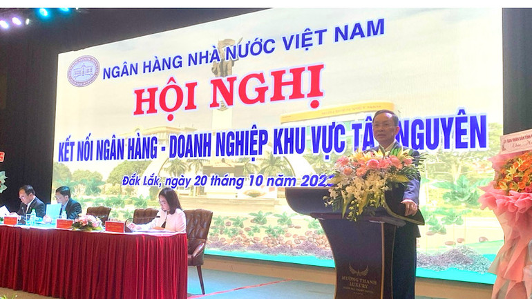 Phó Thống đốc Thường trực Ngân hàng Nhà nước Đào Minh Tú phát biểu. Phó Thống đốc Thường trực Ngân hàng Nhà nước Đào Minh Tú phát biểu.
