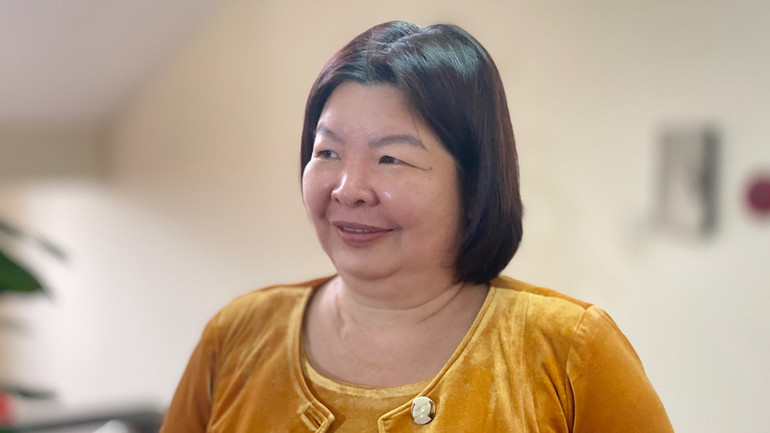 Chủ tịch Liên minh Hợp tác xã Việt Nam Cao Xuân Thu Vân.