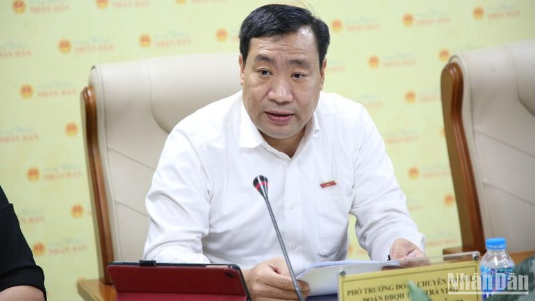 Phó Trưởng đoàn chuyên trách Đoàn Đại biểu Quốc hội tỉnh Trà Vinh Thạch Phước Bình.