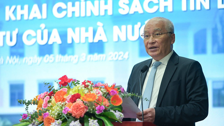 Chủ tịch Hội đồng quản trị Tập đoàn TH Ngô Minh Hải chia sẻ ý kiến tại Hội nghị.