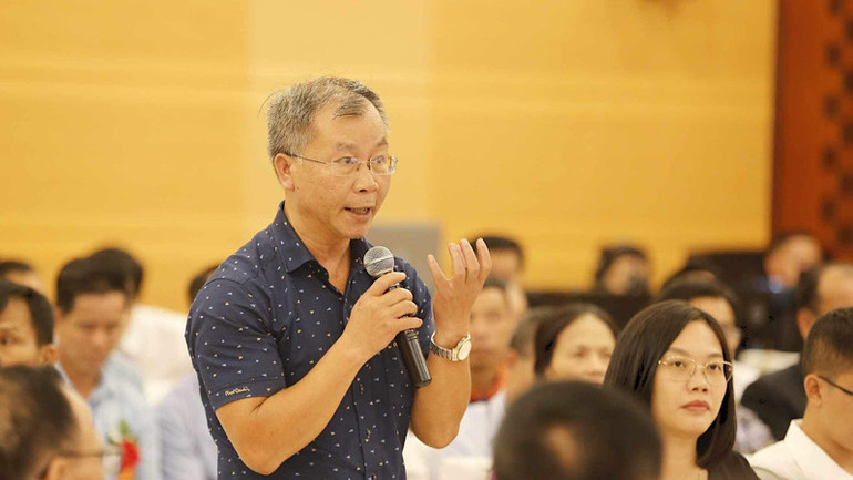 Tiến sĩ Vũ Đình Ánh.