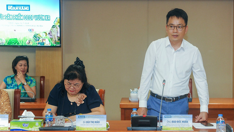 Ông Đào Đức Huấn phát biểu ý kiến tại tọa đàm.