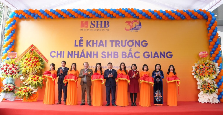 Lễ khai trương chi nhánh SHB Bắc Giang. Lễ khai trương chi nhánh SHB Bắc Giang.