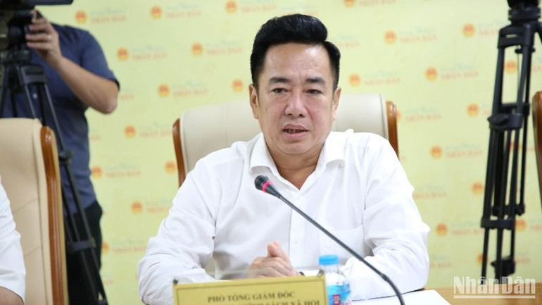 Phó Tổng Giám đốc Ngân hàng Chính sách xã hội Huỳnh Văn Thuận.