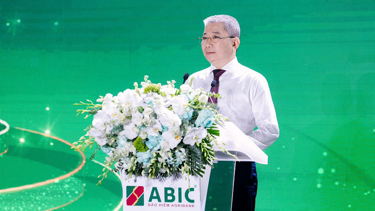 Chủ tịch Hội đồng Quản trị Bảo hiểm Agribank Nguyễn Tiến Hải phát biểu. Chủ tịch Hội đồng Quản trị Bảo hiểm Agribank Nguyễn Tiến Hải phát biểu.