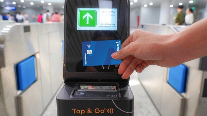 Hệ thống thanh toán vé tự động trên tuyến Metro số 1 theo mô hình công nghệ Open-loop.