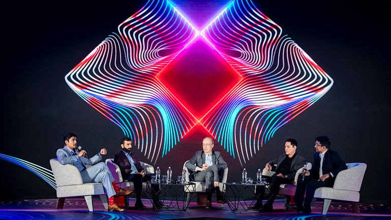 Lãnh đạo Techcombank chia sẻ tại sự kiện.