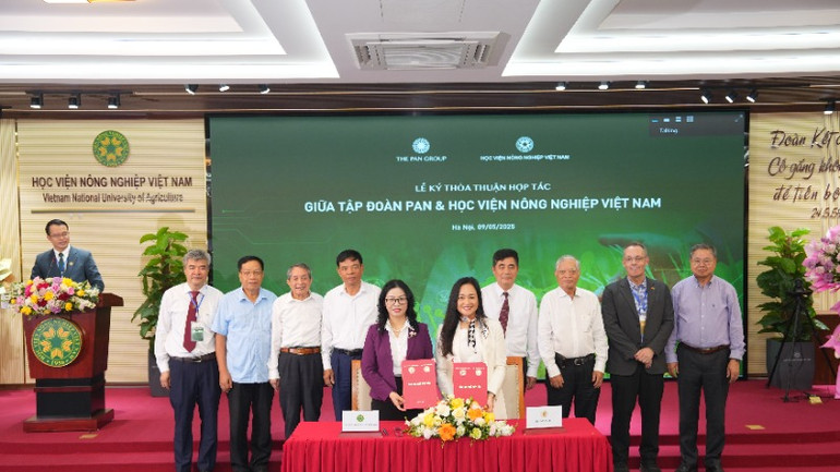 Tập đoàn PAN và Học viện Nông nghiệp Việt Nam ký kết biên bản hợp tác