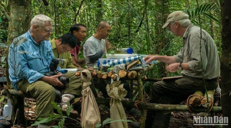 Tăng cường phối hợp với các trường đại học và các tổ chức thực hiện các chương trình nghiên cứu khoa học tại vườn quốc gia góp phần từng bước ổn định cơ sở dữ liệu về bảo tồn đa dạng sinh học Vườn quốc gia Tà Đùng.