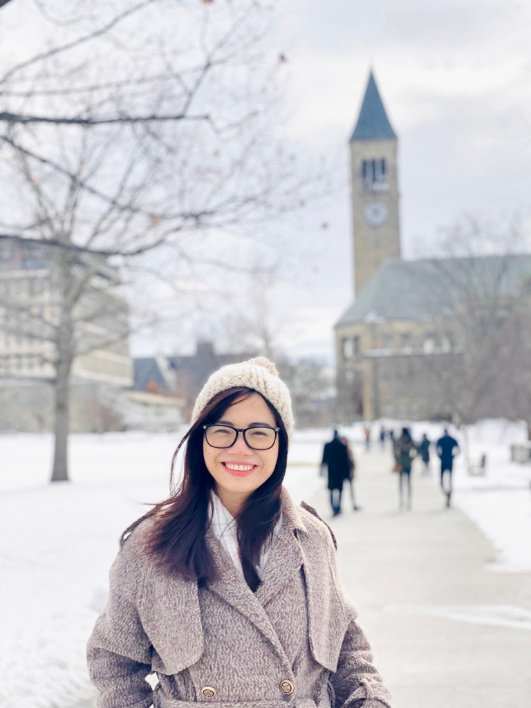 TS Jenny những ngày ở Đại học Cornell, Mỹ (2022).