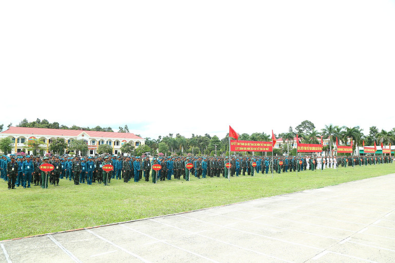 Quang cảnh Hội thao.