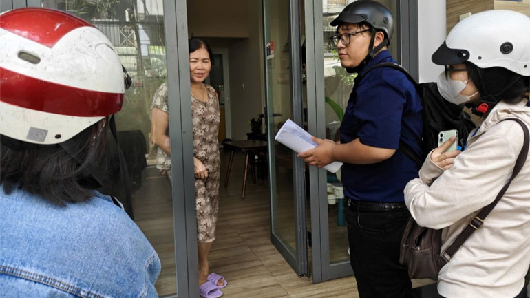 Sở Y tế Thành phố Hồ Chí Minh thành lập các đoàn khảo sát ngẫu nhiên một số người cao tuổi trên địa bàn về công tác khám sức khỏe người cao tuổi.