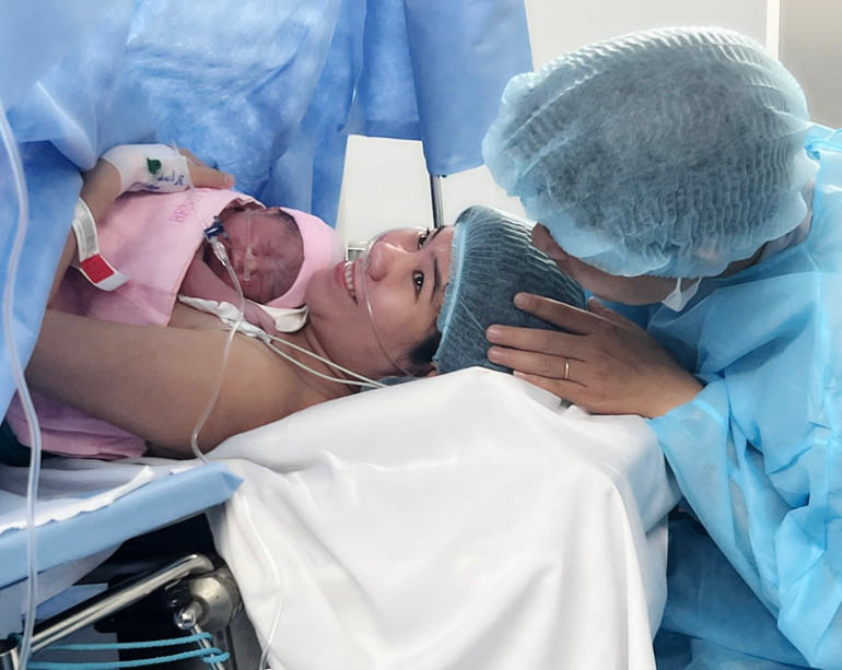 Bệnh viện Từ Dũ và Bệnh viện Nhi Đồng 1 phối hợp can thiệp tắc mạch bướu máu bánh nhau thành công. Đây là ca đầu tiên can thiệp tắc mạch bướu máu bánh nhau thành công tại Việt Nam.