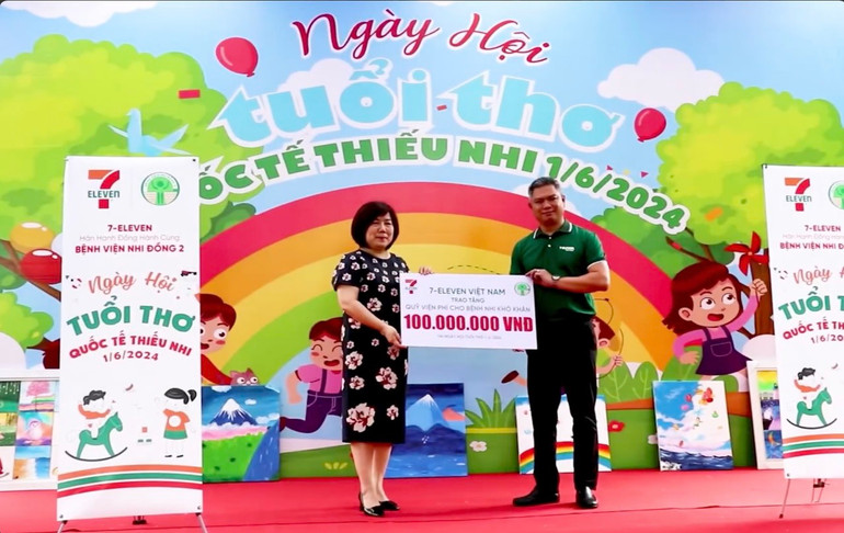 Thành công của các chương trình cũng nhờ có nhiều sự giúp đỡ, chung tay từ các mạnh thường quân.