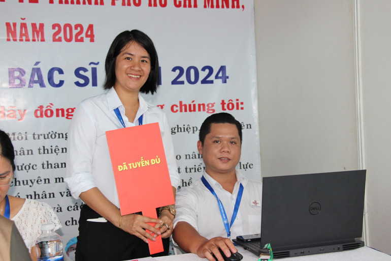 Bệnh viện đa khoa Sài Gòn đã tuyển đủ 6 chỉ tiêu cho năm nay.