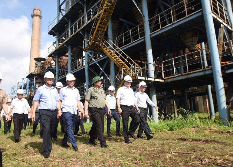 Dự án mở rộng giai đoạn 2 Nhà máy Gang thép Thái Nguyên (Tisco 2) được khởi công từ năm 2007.