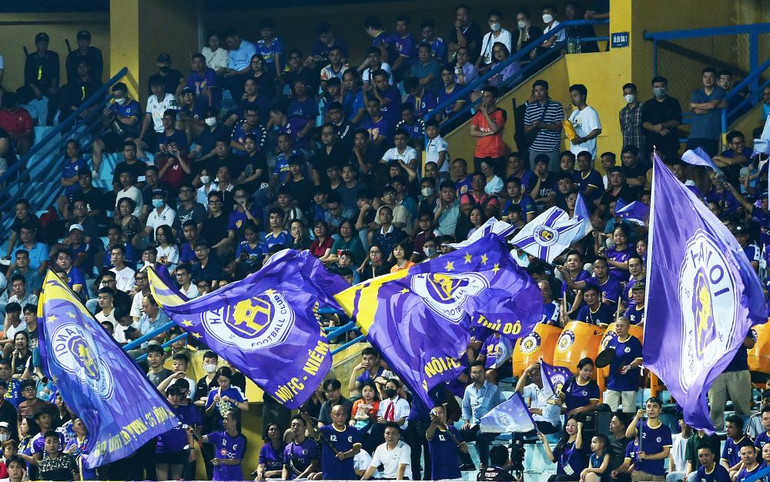 Trận derby Thủ đô luôn được sự quan tâm của các cổ động viên.