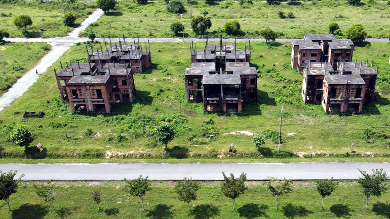 Một dự án chậm triển khai trên địa bàn huyện Nhơn Trạch.