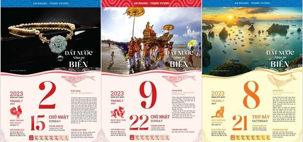 Một số hình ảnh trong ấn phẩm. (Ảnh: Minh Thu/Vietnam+)