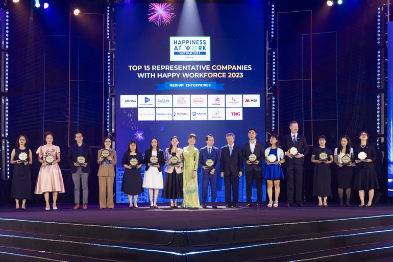 Kim Oanh Group được vinh danh Top 15 doanh nghiệp tiêu biểu có nguồn nhân lực hạnh phúc.