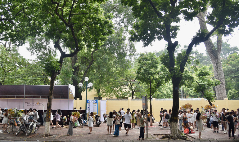 Phố Phan Đình Phùng vốn có hàng cây xanh thẳng tắp, rợp bóng và lãng mạn bậc nhất của Thủ đô. Phố Phan Đình Phùng vốn có hàng cây xanh thẳng tắp, rợp bóng và lãng mạn bậc nhất của Thủ đô.