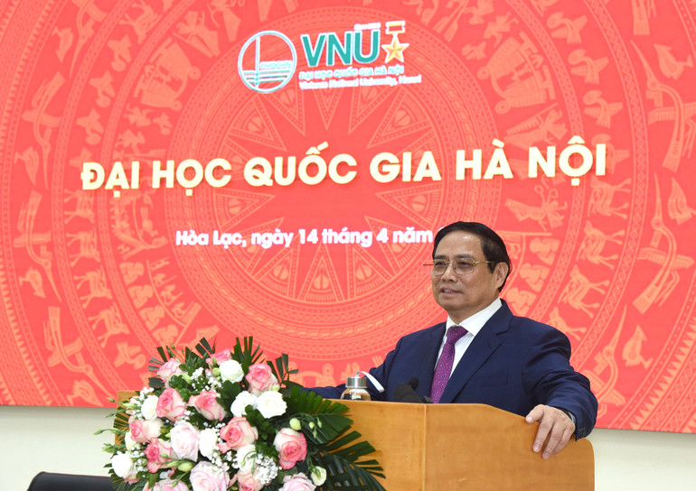 Thủ tướng Phạm Minh Chính phát biểu. Thủ tướng Phạm Minh Chính phát biểu.