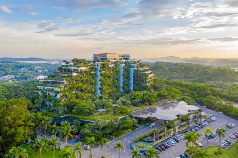 Tòa nhà Forest in the Sky trong Flamingo Đại Lải. Tòa nhà Forest in the Sky trong Flamingo Đại Lải.