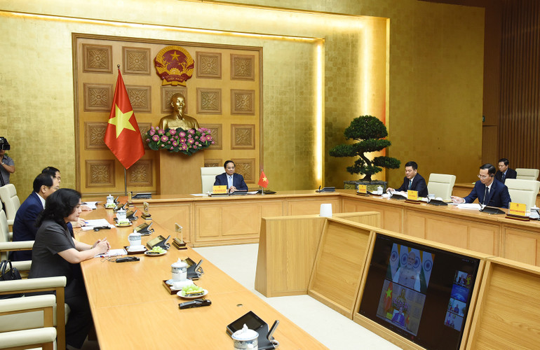 Quang cảnh hội nghị. Ảnh: TRẦN HẢI