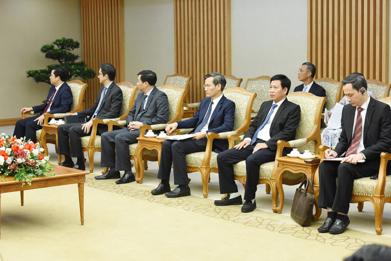 Đại diện lãnh đạo các bộ, ban, ngành tham dự buổi tiếp. Đại diện lãnh đạo các bộ, ban, ngành tham dự buổi tiếp.