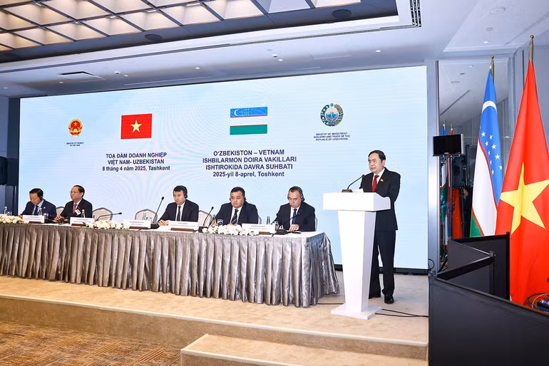 Chủ tịch Quốc hội Trần Thanh Mẫn phát biểu.