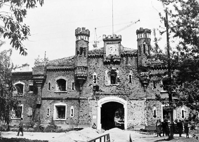 Pháo đài Brest (nay thuộc Belarus) - biểu tượng của lòng dũng cảm và kiên cường của Hồng quân Liên Xô trong Chiến tranh Thế giới thứ hai. (Ảnh: Tư liệu TTXVN)