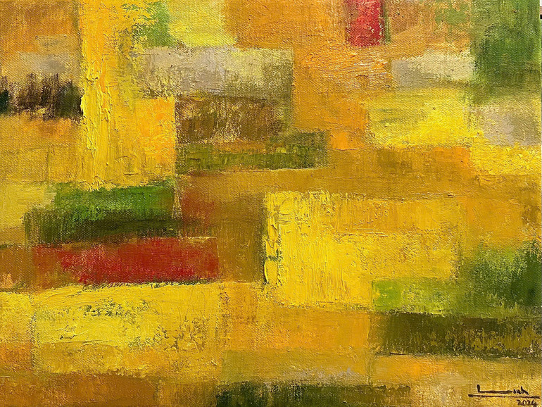 Tranh của họa sĩ Vương Linh. Tranh của họa sĩ Vương Linh.