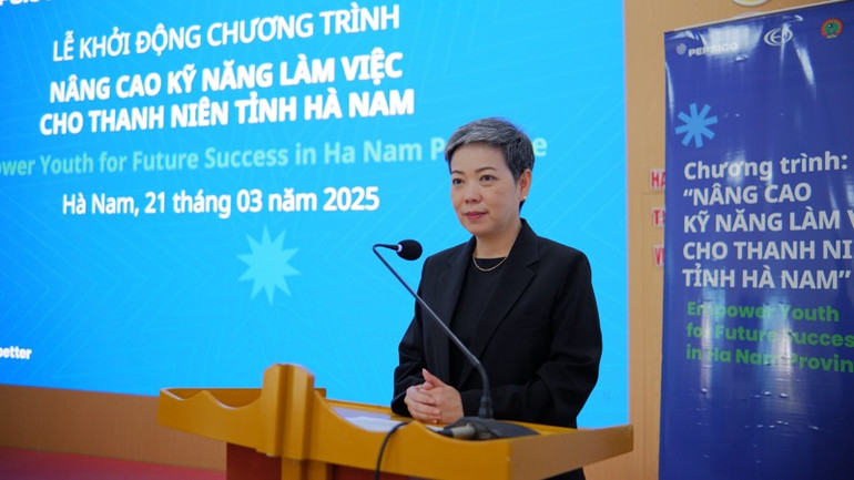 Giám đốc Đối ngoại, PepsiCo khu vực Đông Dương, bà Surivassa Sattarujawong.